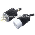 Conector NEMA 20A bloqueo extensión cable twist-lock